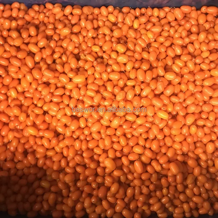 IQF fresh frozen wild sea buckthorn first class sea-buckthorn lingonberry raspberry, blueberry mixed berries