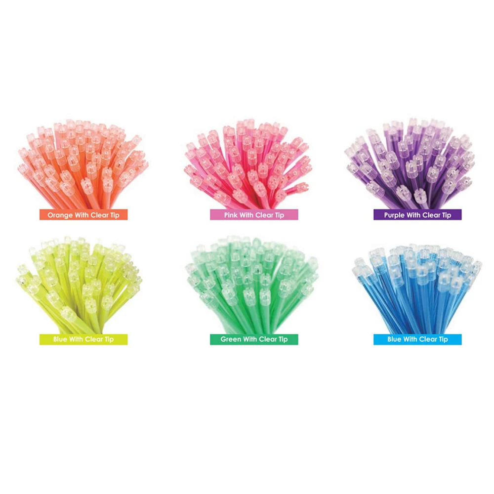 
Colorful Plastic Intra Oral Suction Units Aid Device Disposable Saliva Ejectors Dental Soft Tips 
