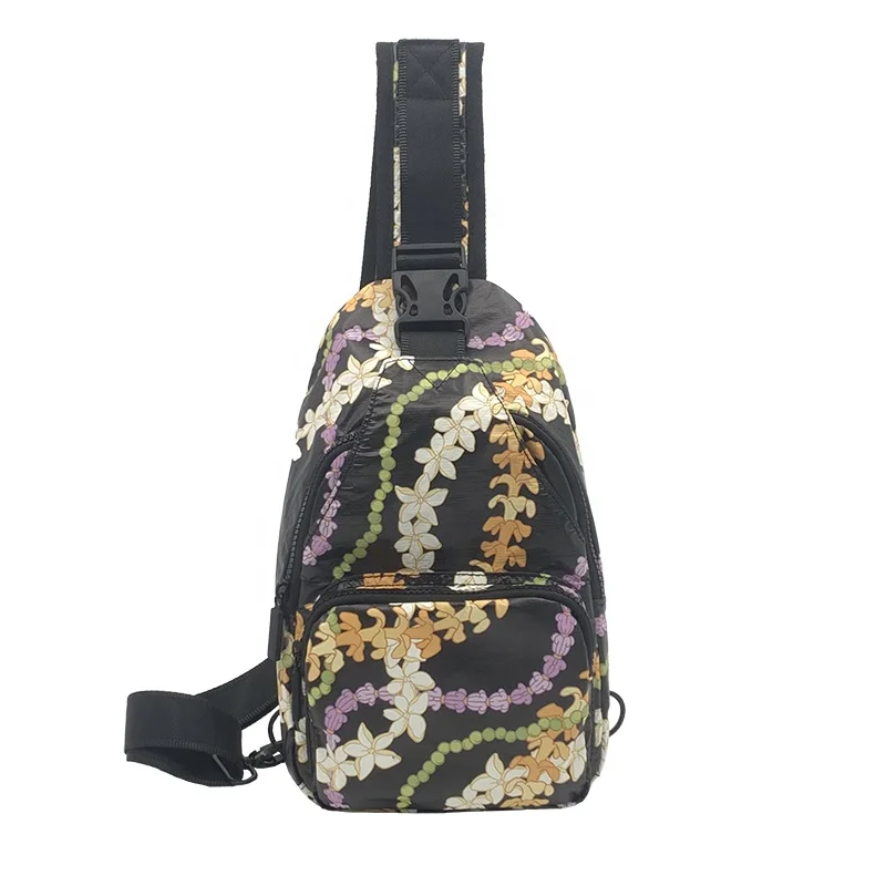 New Design High Quality Custom Multifunctional Chest Bag Unisex Tyvek Paper Waterproof Chest Bag