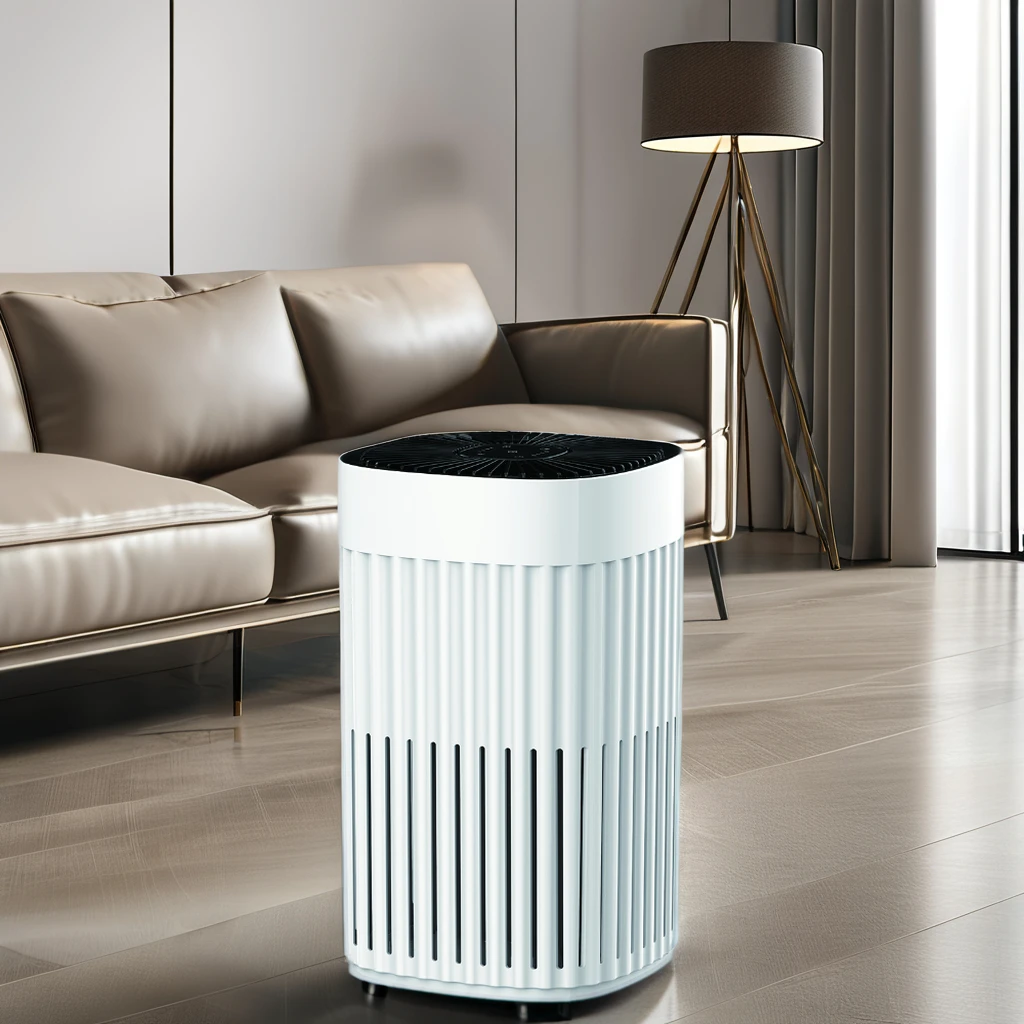 Portable Home Air Purifier with Mini HEPA Filter and Negative Ion Generator WiFi USB EU Battery ODM from Chinese Manufacturer