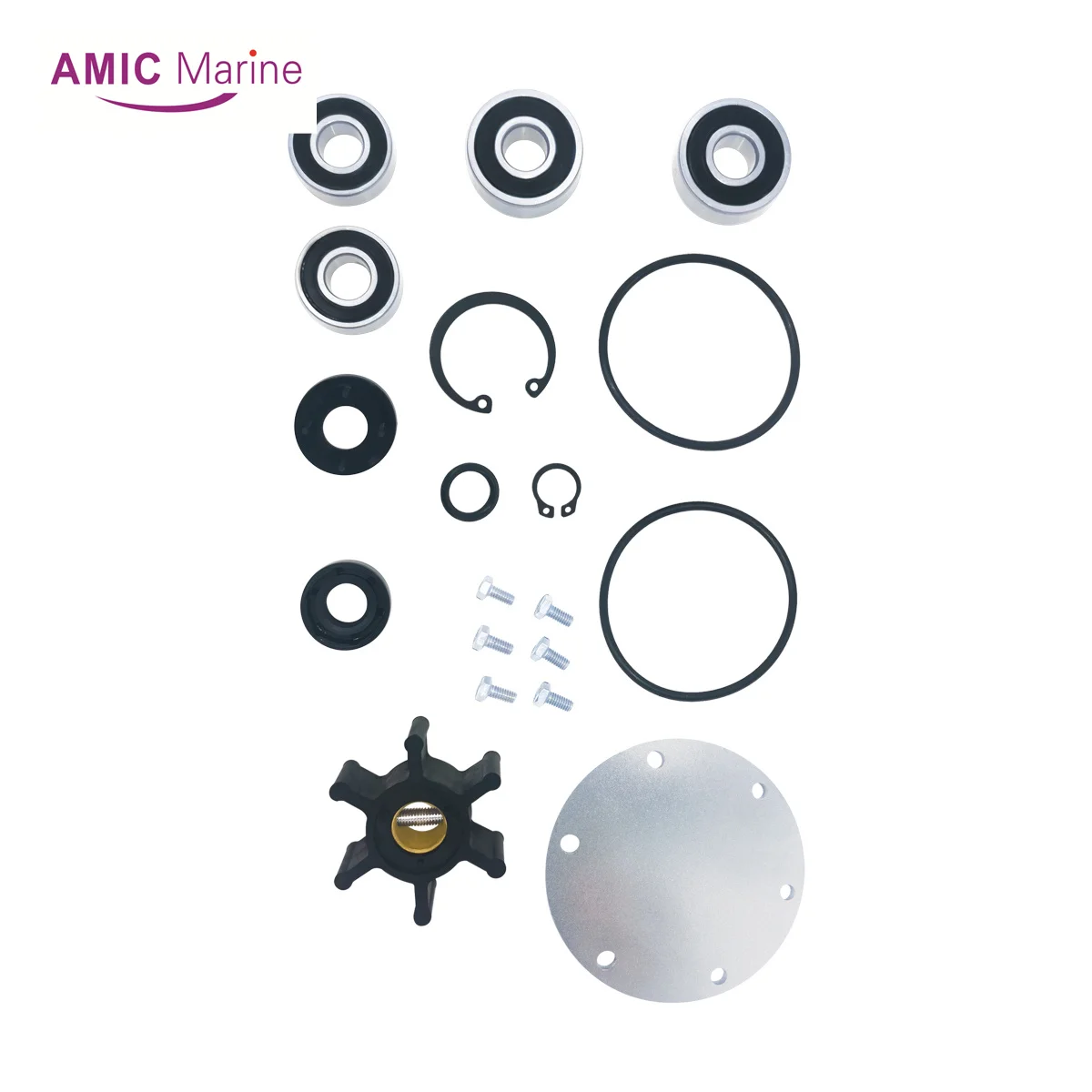Rebuild Kit for Yanmar Marine 2YM15 3YM20 3YM30 Water Pump  128377-42500 128397-42500 128990-42500 2QM15