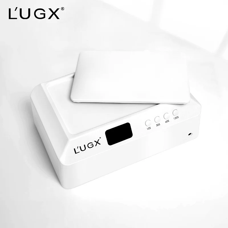 LUGX Wholesale UV Gel Light Lamp Professional 72w Nail Polish Cordless Rechargeable Machine UV Led lamp Nail Dryer