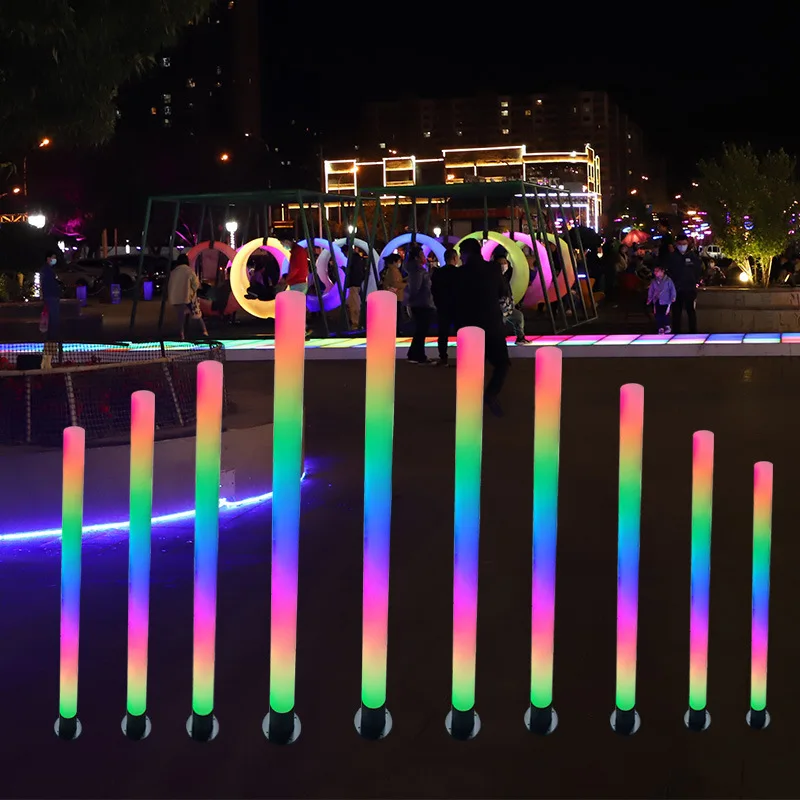 Hotel Decoration Modern IP65 Creative Outdoor Landscape LED Lamp Smart Fireproof Inside RGB Large Meteor Shower Lights