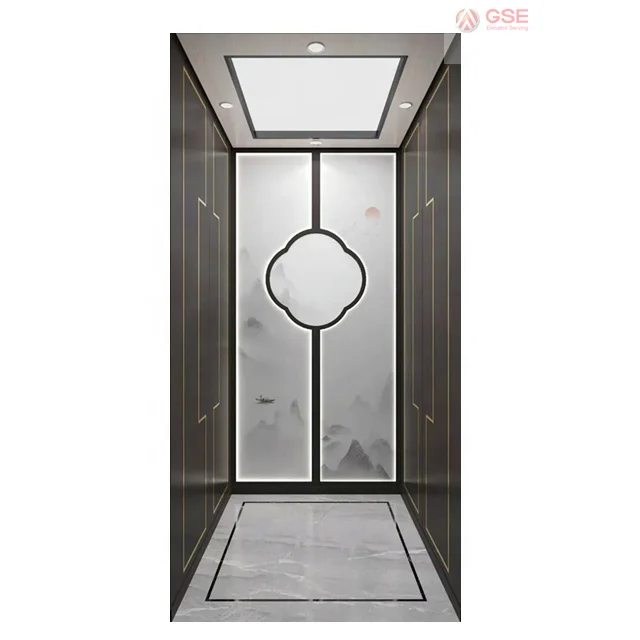 GD Suzuki Long service life Customized Size 3-5 person 400kg Villa Home elevator Residential  Elevator For Small Apartments