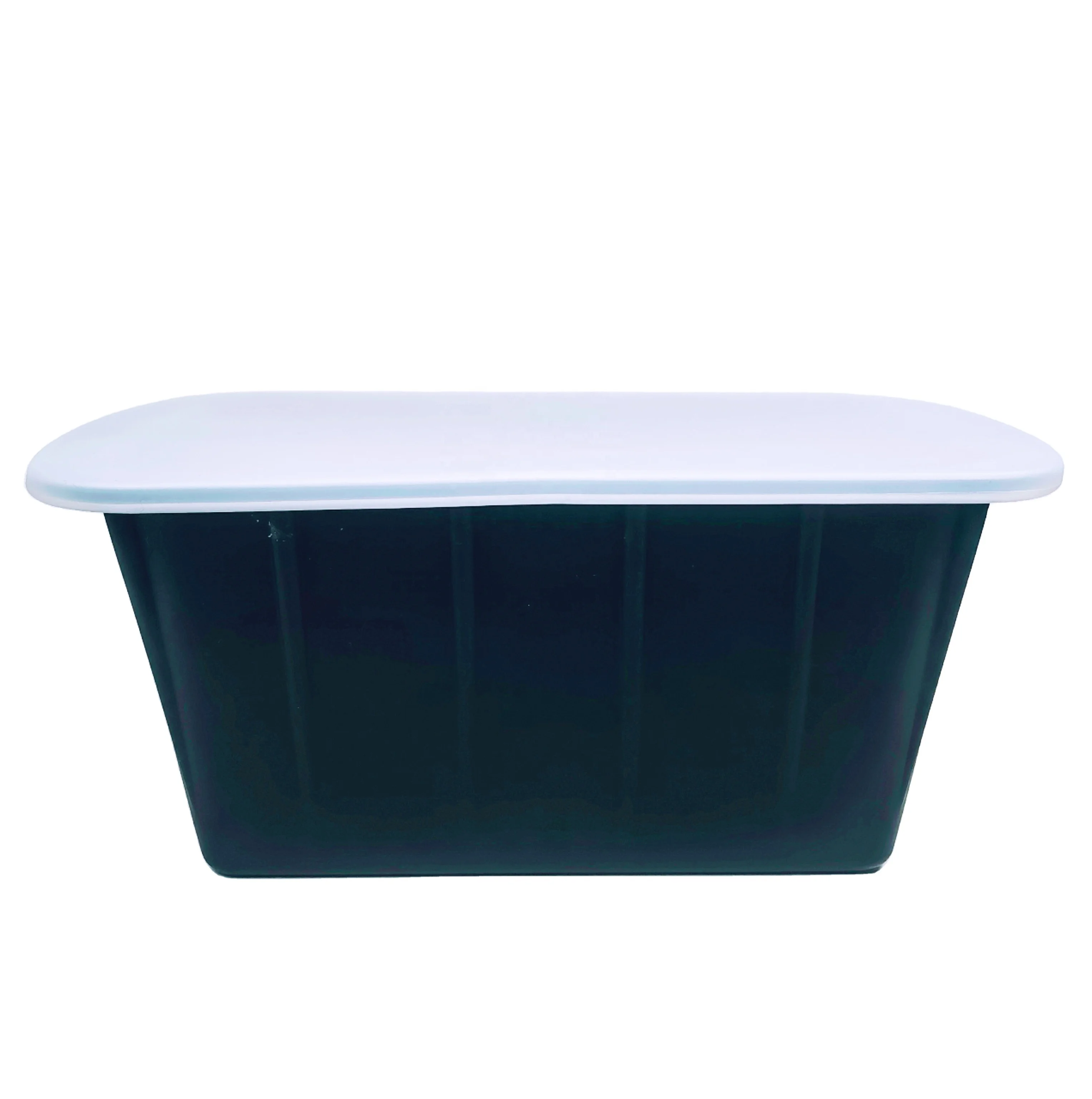 Extra Large Ice Block Mold Ice Bath Accessories with Lid 8 lbs Reusable Silicone Ice Cube Mold Cold Plunge Cooler Block Maker