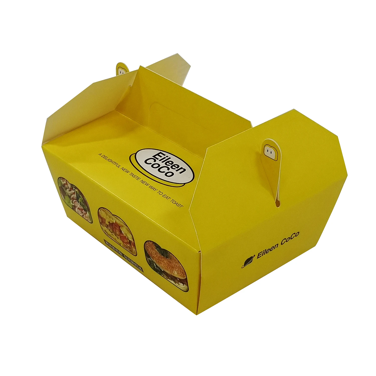 Custom French Fries Fast Food Packaging Takeaway Food Burger Box Packaging Custom Wings Fried Chicken Packaging Box