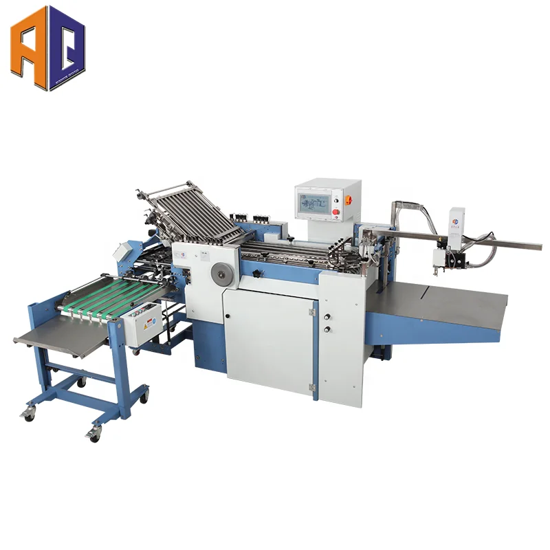 530TS Wholesale Factory Price 6fold paper folding machine spare parts manual folding machine with 1 cross fold