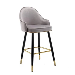 Bar Leisure Chair Outdoor Cushion Indoor Chairs Vintage Counter Kitchen Leather Coffee Chair Leather Classic Comfort