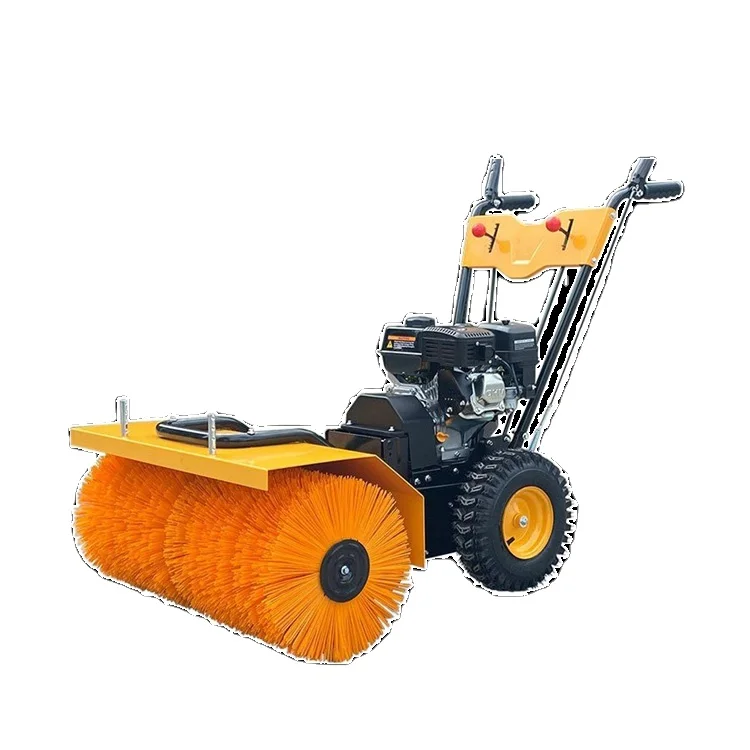 Hand Push Road Sweeper Cleaning Machine For Road