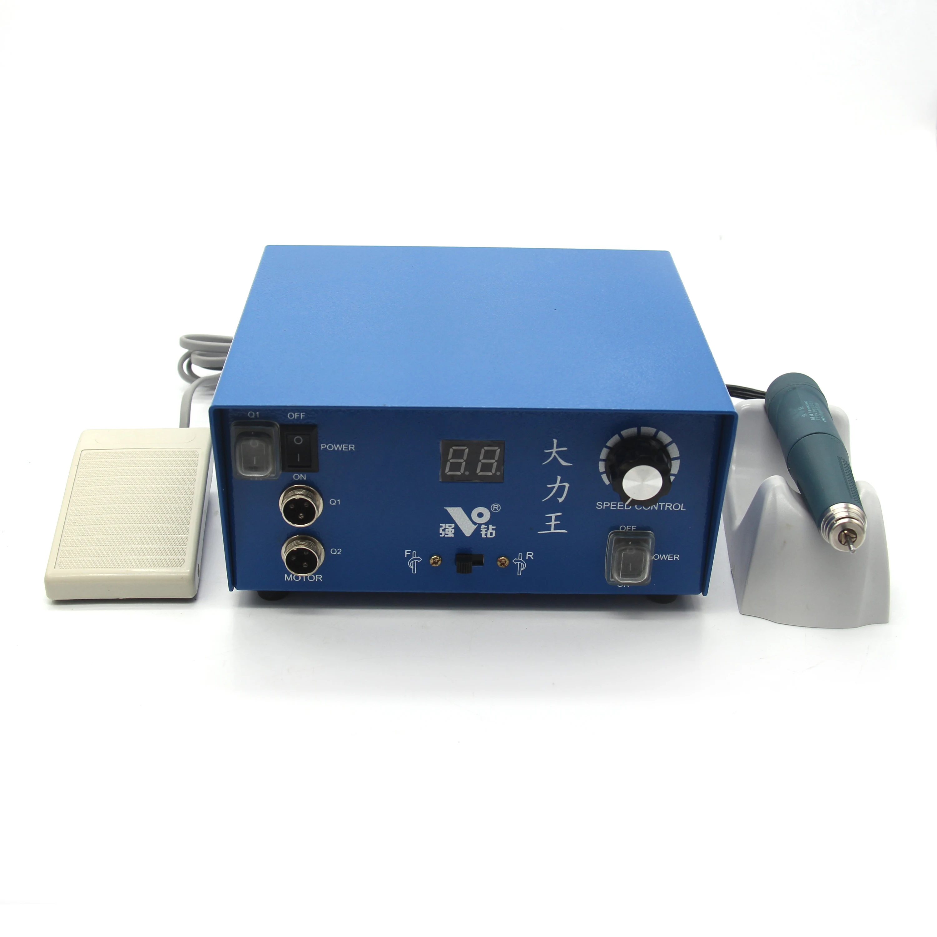 Hot Sale Saeshin High Speed 90000RPM Electronic DALIWANG Control Micromotor Nail Drill Machine