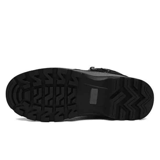 Greenshoe China Cheap Men Boots Manufacturers, Waterproof Snow Furry Ankle Boots Men, Mens Winter Hiking Shoes Boots