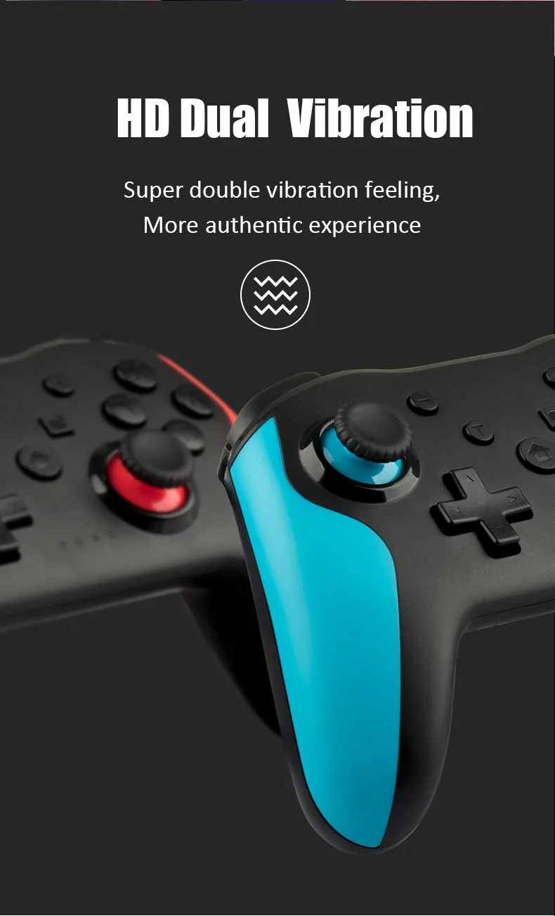 Hot Selling Game Switch BT Wireless Joystick Game Controller For PS3 PC Android TV Gamepad Gaming Joypad