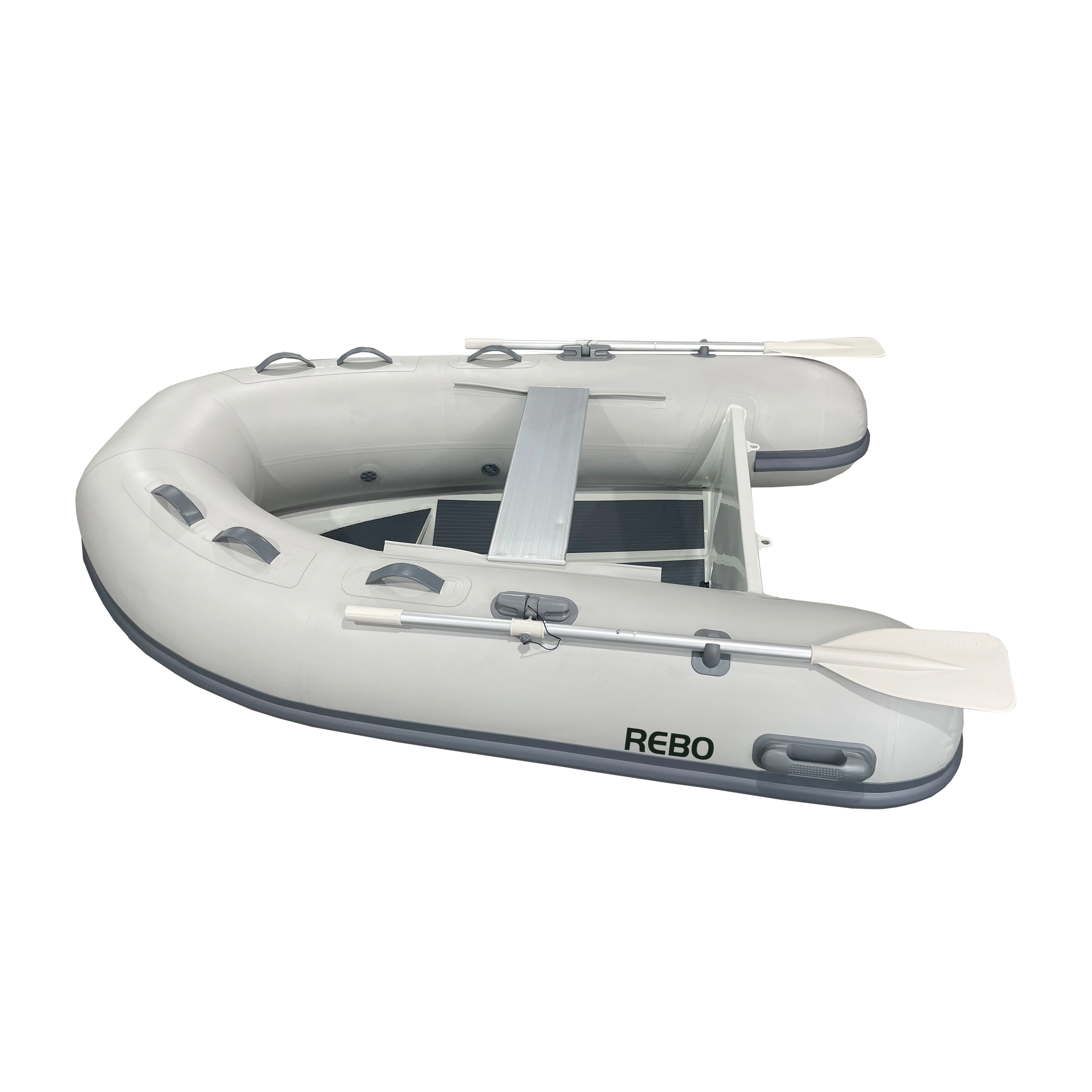 Single Hull Cheap New Model Aluminum RIB 240 Hypalon PVC Inflatable Boat For Sale