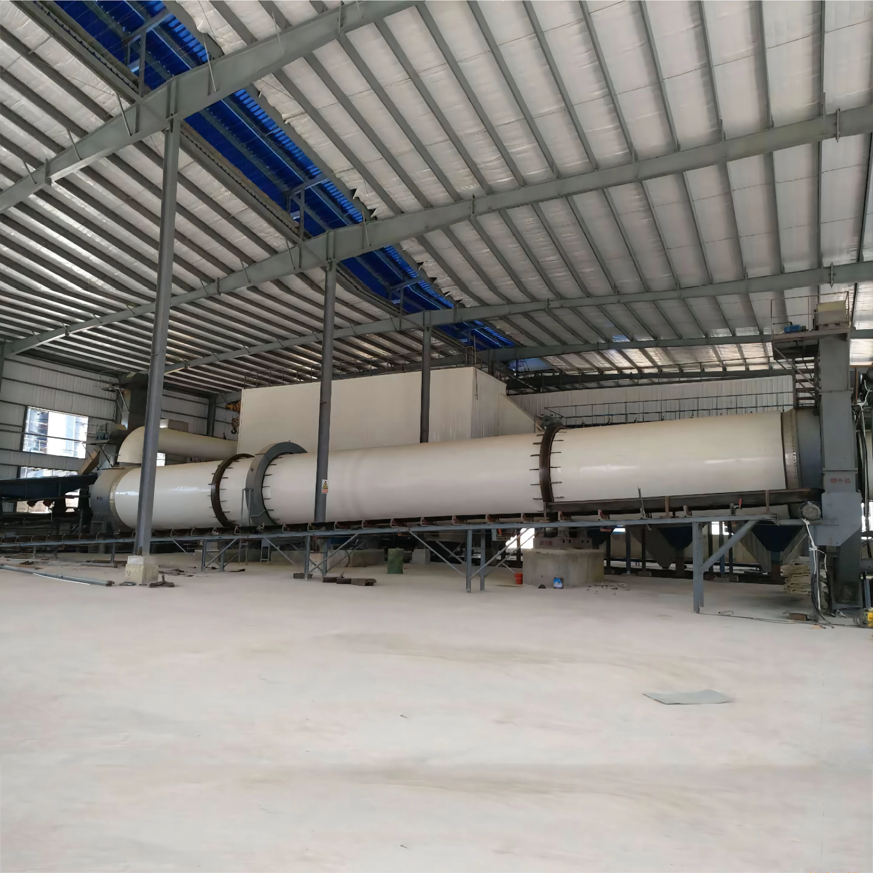 It is suitable for drying coal, mineral powder and slag. Various specifications can be customized rotary dryer