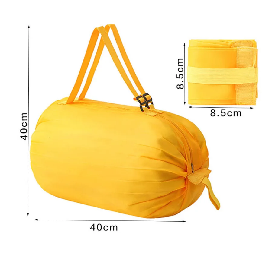 Personalized Japanese Style Nylon Reusable Foldable Grocery Bag Folding ECO Friendly Shoulder Handbag Waterproof Shopping Bags