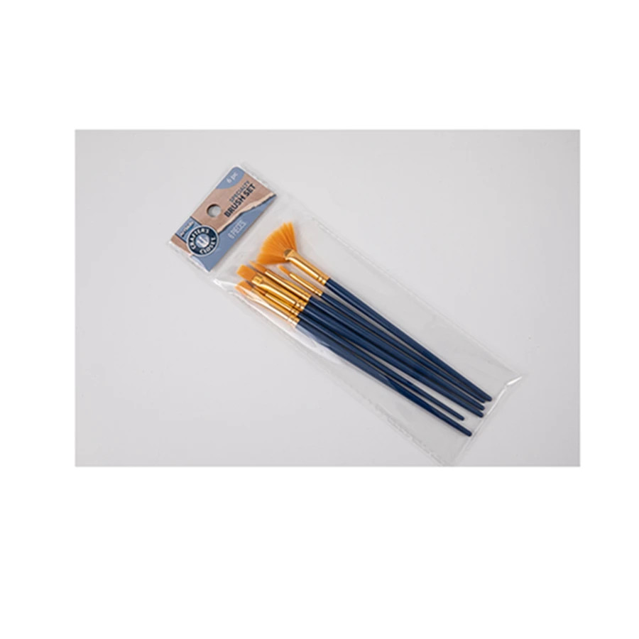 Factory supply attractive price kids acrylic paint brush set brushes for painting