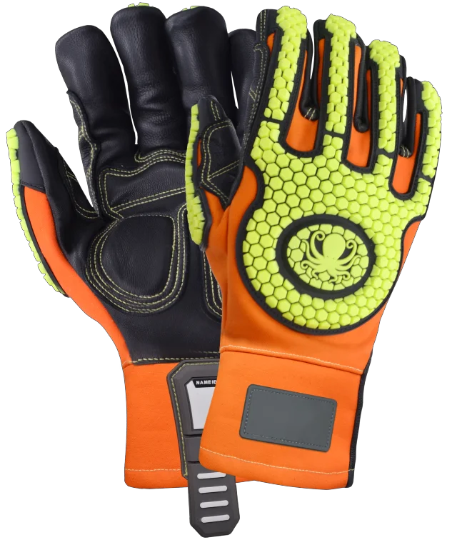 
Best selling anti impact work safety mechanic gloves 