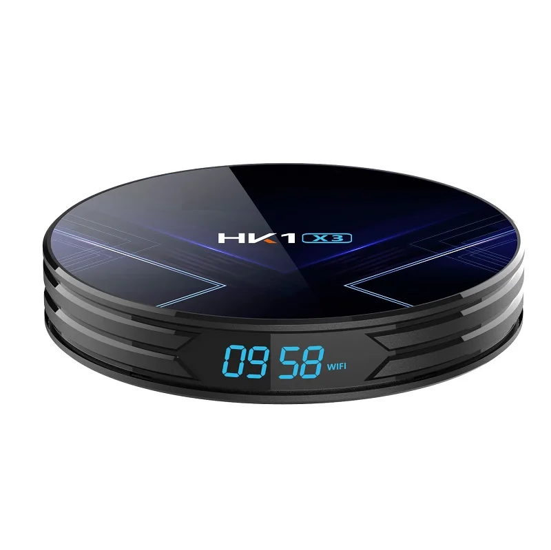 High reputation Android streaming box 4gb 32gb S905X3 games free download movie box tv decoder box HK1 X3