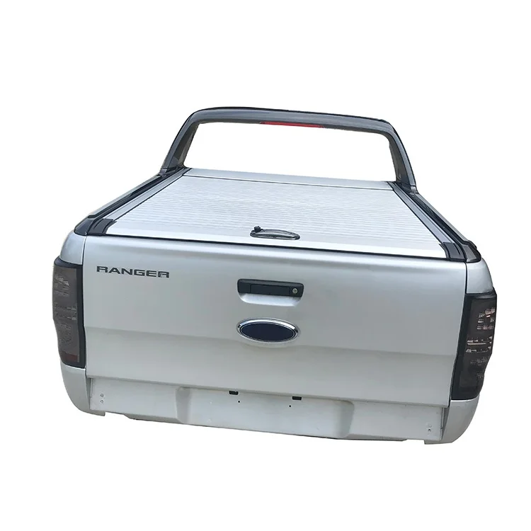 Factory Price Retractable Truck Bed Pickup Tonneau Cover Roller Lid Aluminum Cover For Ford Ranger T6