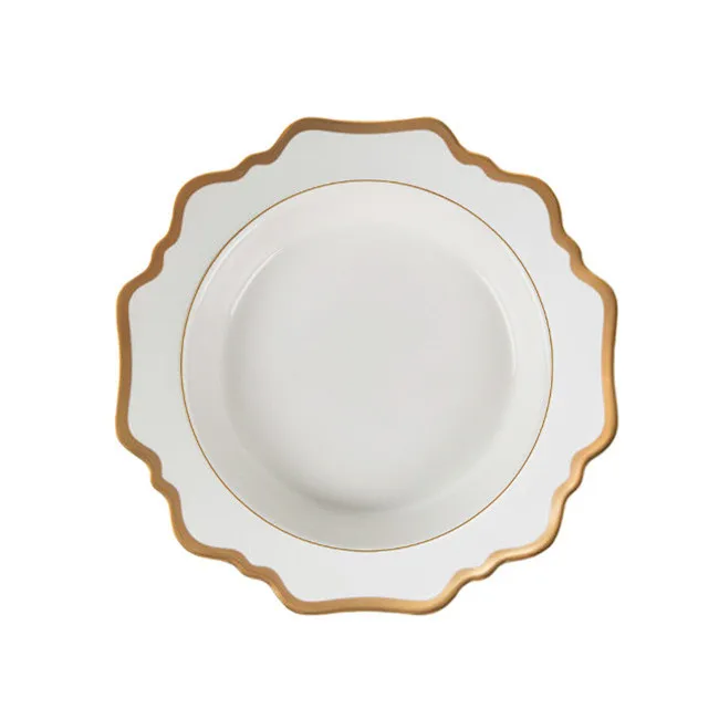 luxury High Quality Irregular Sun Flower Shape Hotel Restaurant Dinner Porcelain Plate