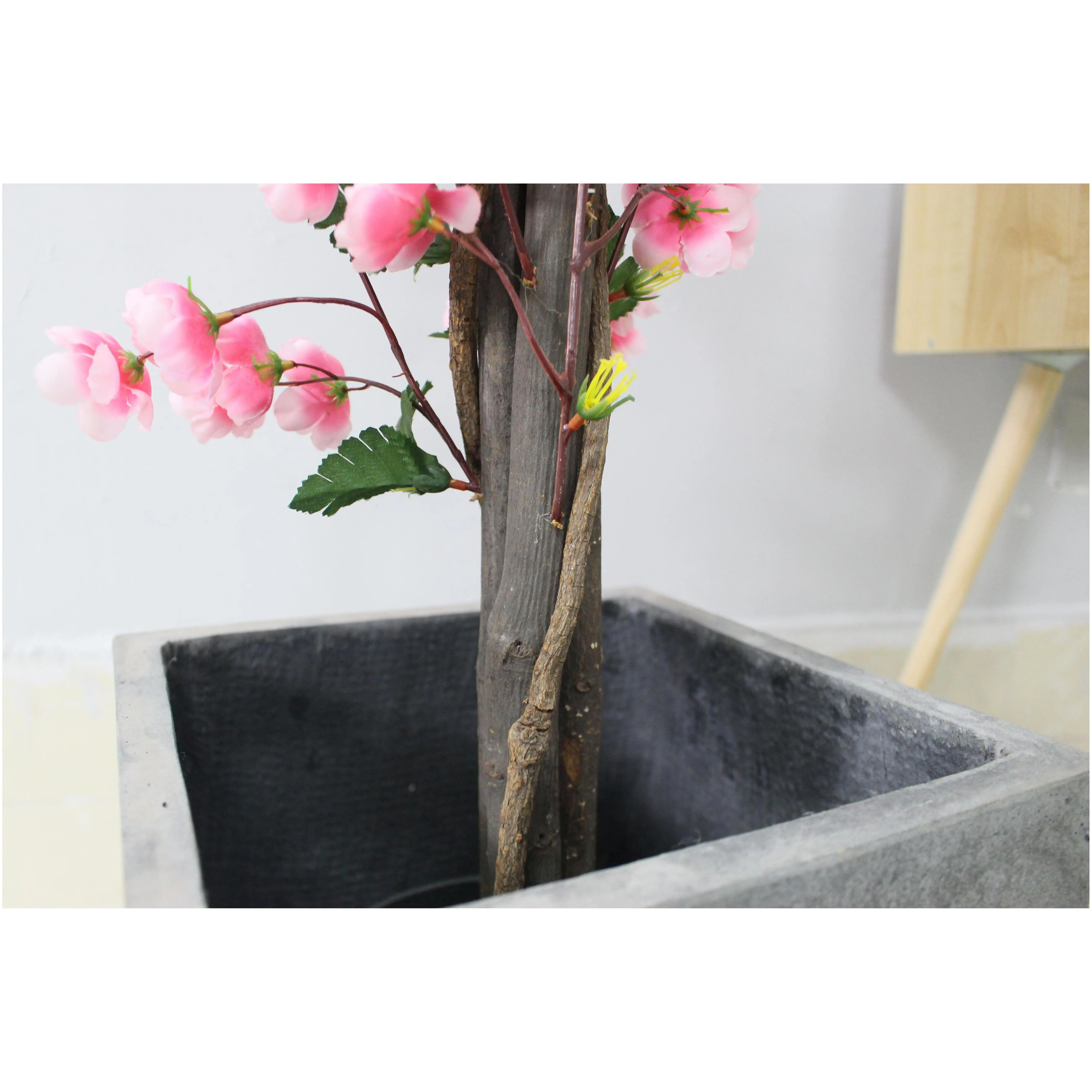 Artificial Flower Giant Natural-Like Tall Small Green White Fake Real Touch New Product Home Decor Artificial Floor Plant Decor