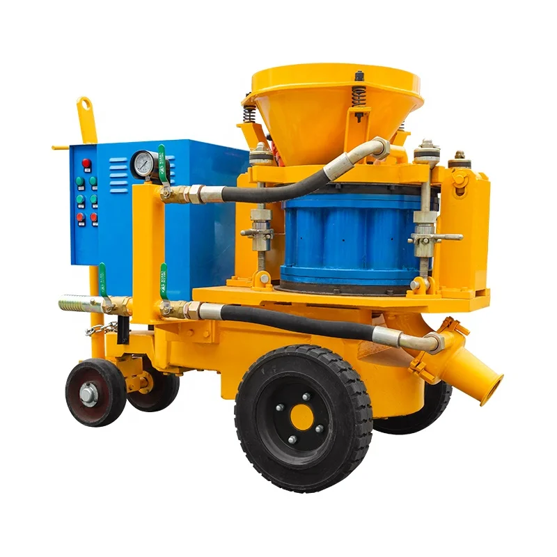 Hot sale in china dry type jetcrete shotcrete machine concrete spraying used for tunnel