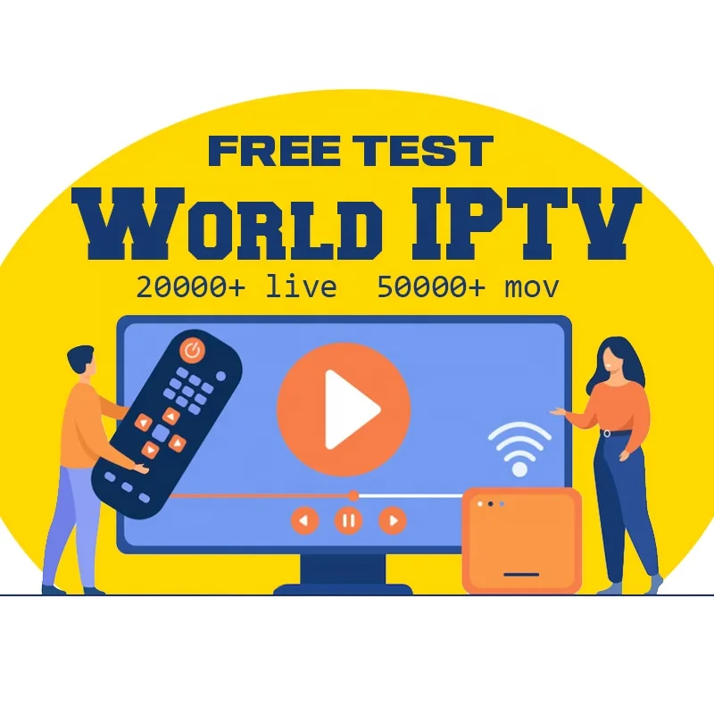2023 android tv box Iptv Subscription 12 Months Iptv M3u With Iptv Reseller Panel Free test Stable Link
