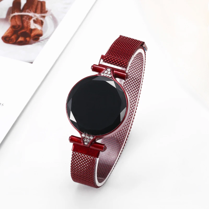 Luxury Women Bracelet Quartz Watches For Women Magnetic Watch Ladies Sports Dress Dial Wrist LED Watch Clock Relogio Feminino