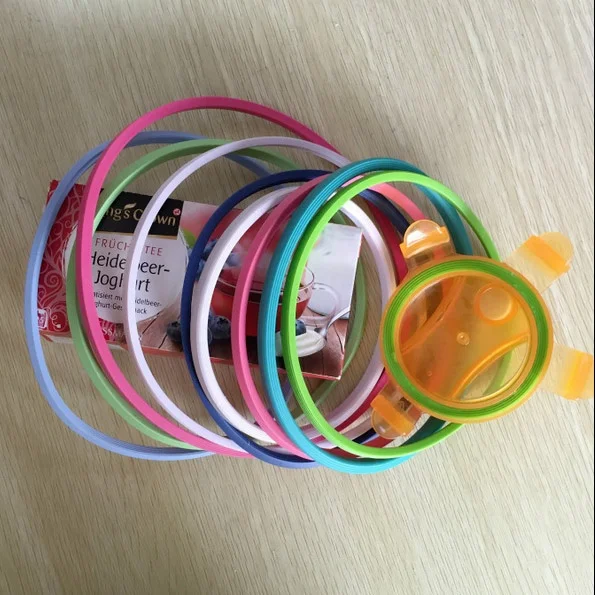 China Factory Customized Color Adjustable Leak-proof Silicone Sealing Ring Seal Strip for Container