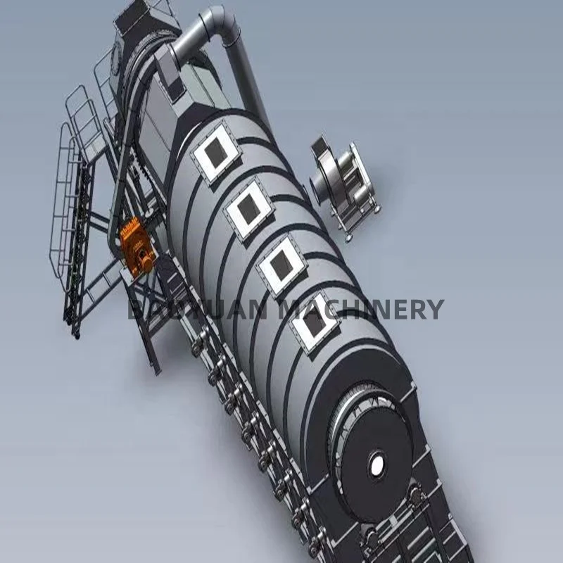 Activated carbon regenerator rotary kiln for recycling waste activated carbon furnace with reasonable price