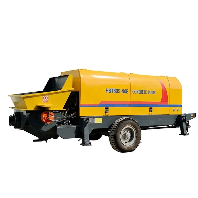 Customization Concrete Pumps electrical & Diesel Small Portable Concrete Conveying Pumps Price of Concrete Pump
