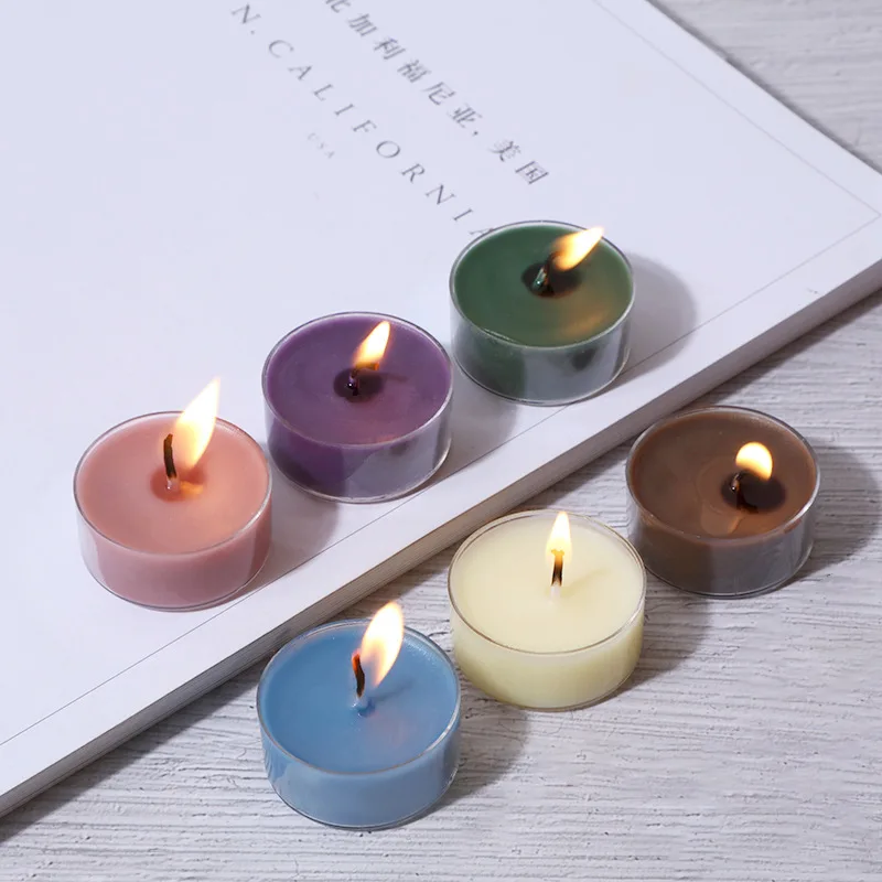 2 hours 4 hours 8 hours Wholesale Popular Paraffin Wax Unscented Plastic Tealight Candle For Diwali Meditation Festival Use
