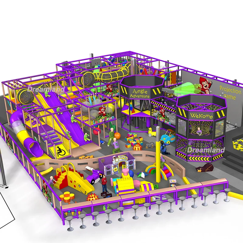 Indoor Playground Suppliers New Design Most Popular Nice Small Kids Indoor Games Indoor Kids Play Area Juegos Para Ninos 1 Set