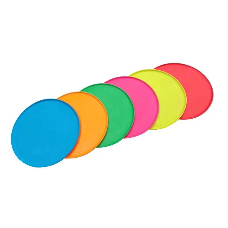 
Hot Sale Silicone Soft Bite Resistant Pet Dog Round Disc Frisbeed for Dog Training 