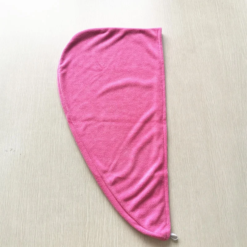 80 polyester 20 nylon warp knitting  microfiber hair drying towel super absorbent quick dry  hair