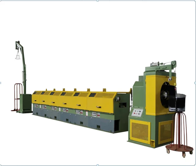 continuous pulley combined wire drawing machine with low factory price