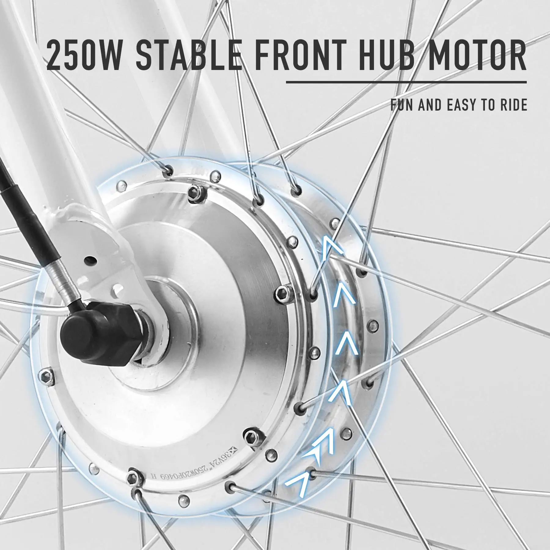 LEWEE 24inch 26inch Electric Cargo Tricycle Motor 36V Battery 3 Wheel Bicycles 250W Brushless Ebike Trike with Basket For Adult