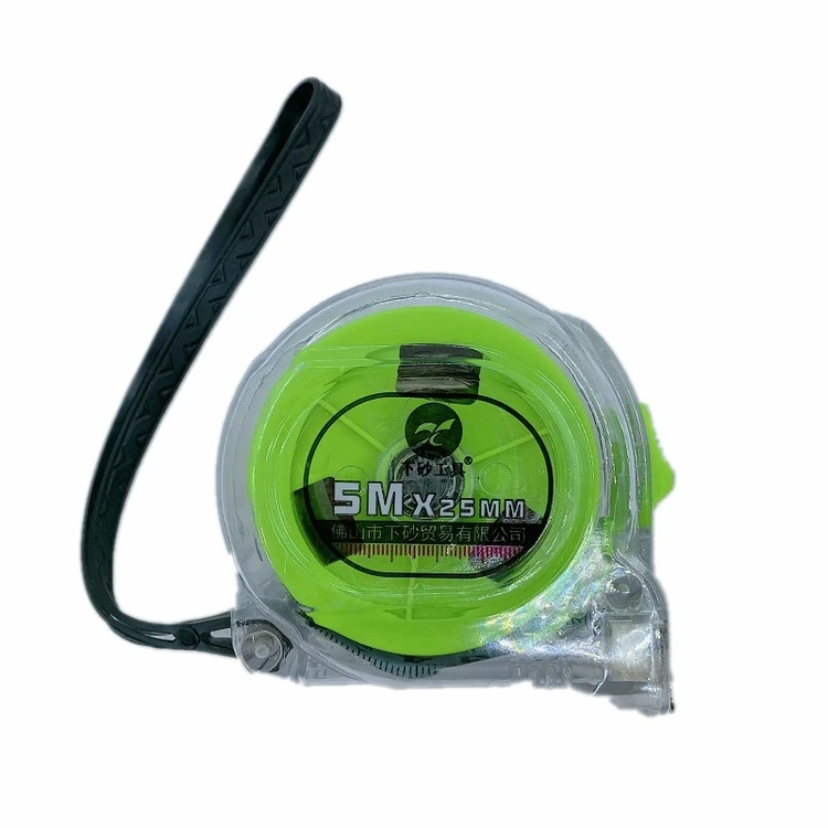 Made in China high quality affordable and convenient green color digital meter measurement tape