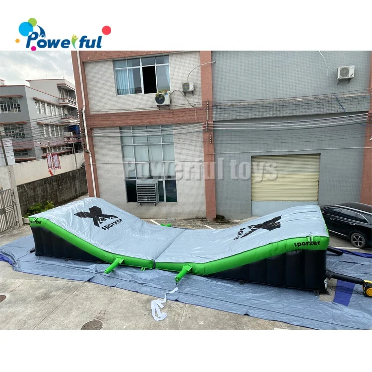 Inflatable Freestyle Landing bmx Airbag Stunt Landing Airbag Extreme Sport Games Airbag bike