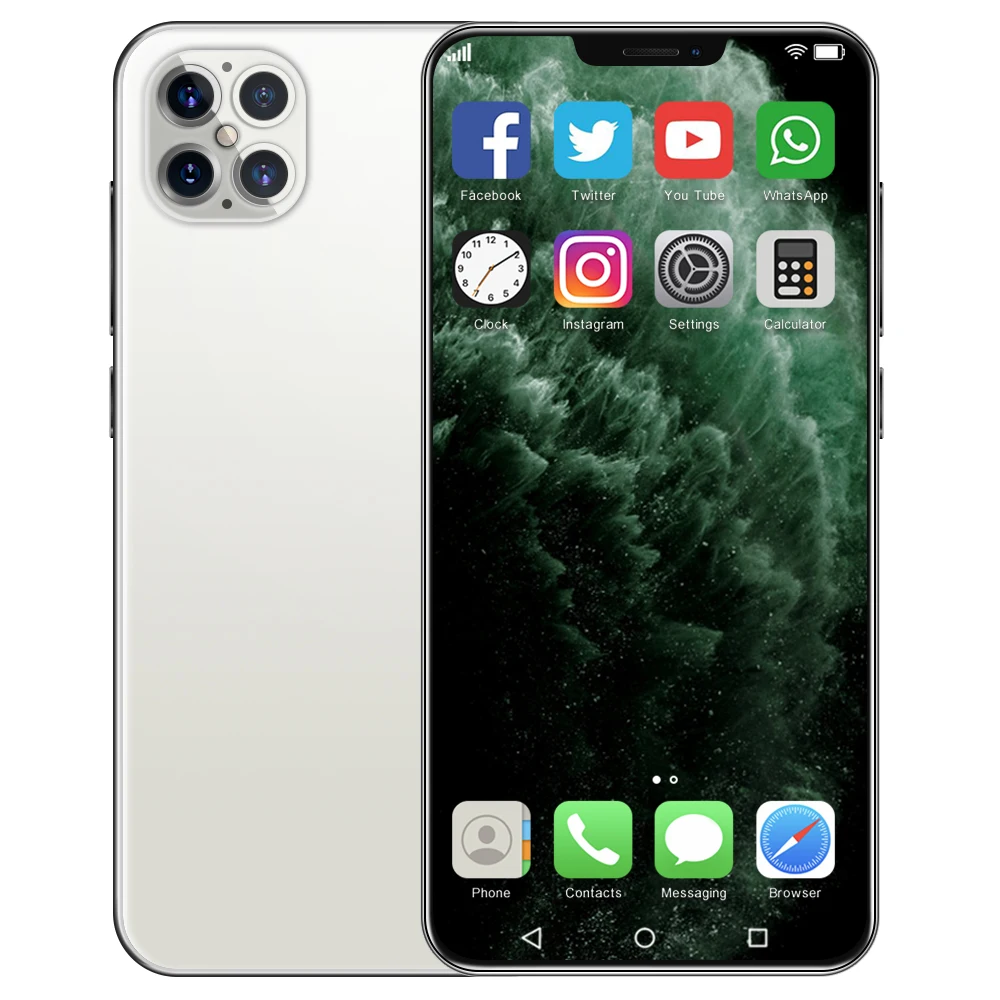 
Wholesale Cheap Mobilephone i12 Pro 12+512GB Deca Core 6.6 Inch Smart Phone 