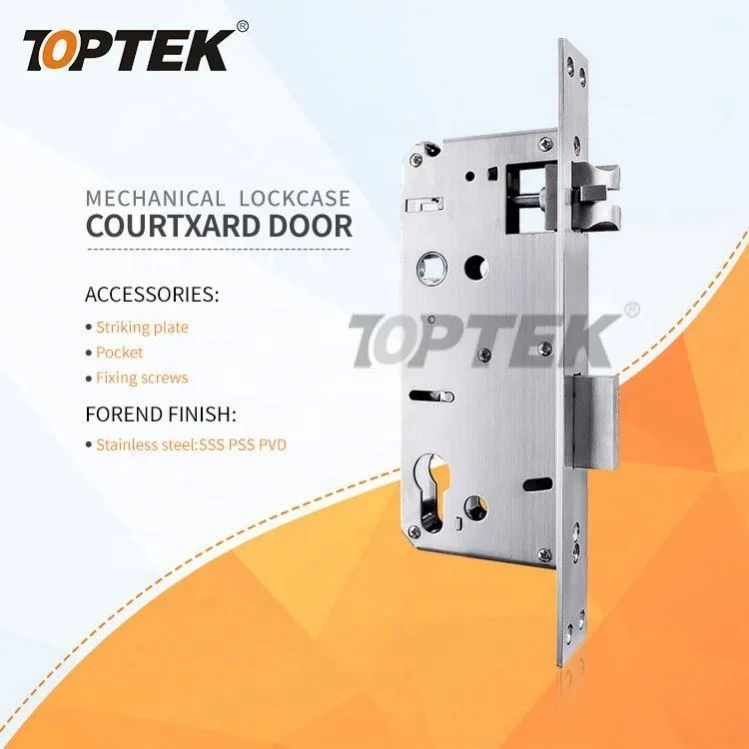 70Mm Brass Mortise Lock Cylinder Five Card Keys Lock Cylinder