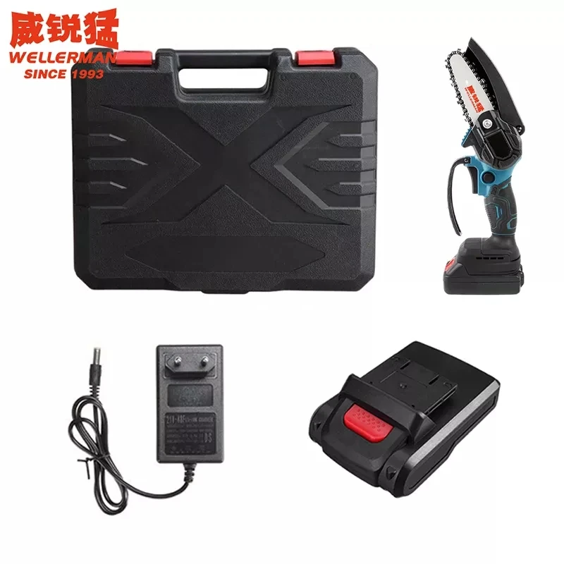 OEM 4 дюйма Электрическая цепная пила для резки бетона аккумуляторная литиевая батарея с питанием мини Лезвие бензопилы