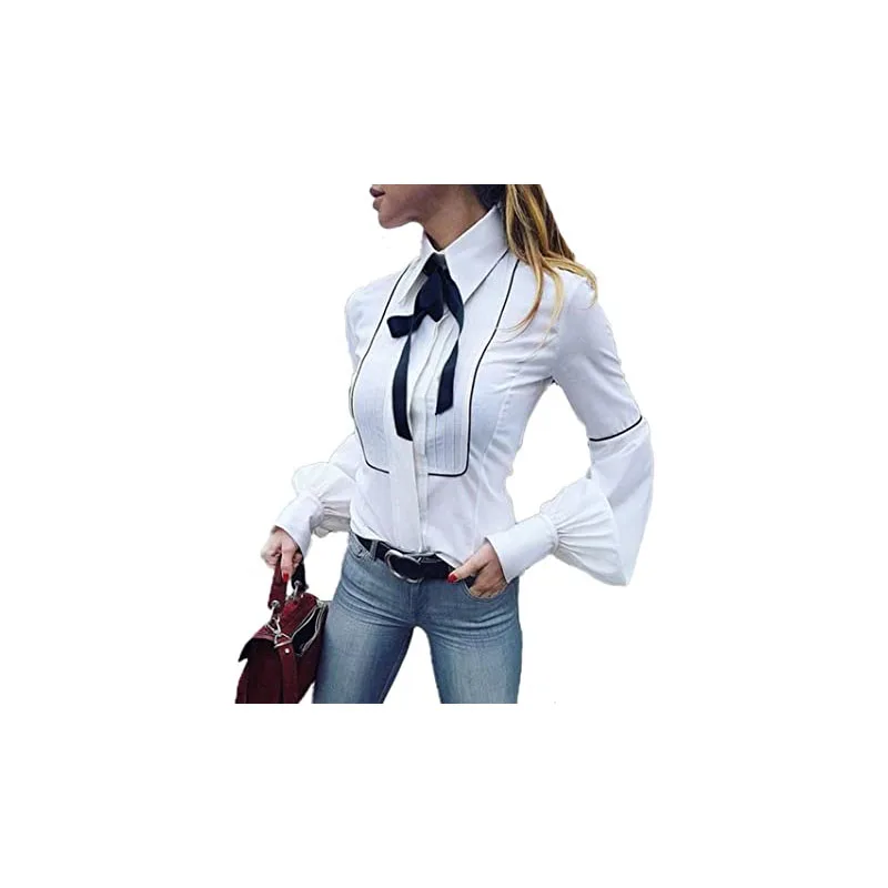 Manufacture Silk Polyester Solid Plain Small Necktie Long Simple Pattern Women Lady Girl Tie Decoration