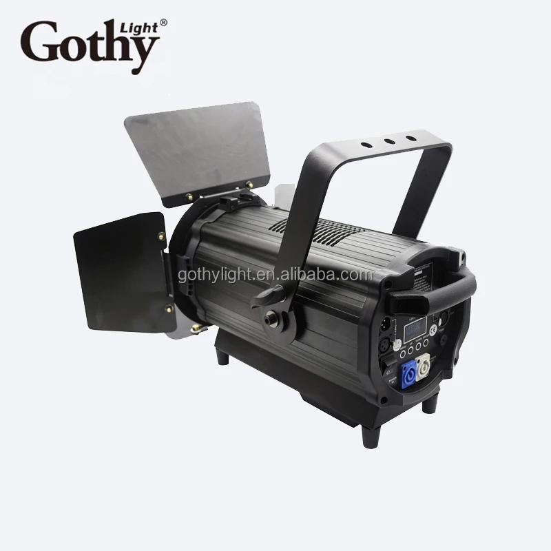 Gothylight Spotlight 200w RGBW Cob Par Light Zoom amber white led par light