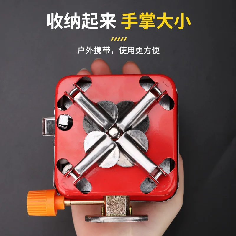 Cheap Price Portable Mini Camping 2800W Gas Stove Outdoor Folding Picnic Cooker Butane Propane