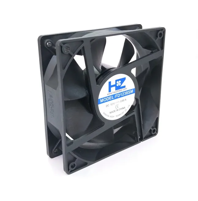 120X120X38MM 1238 DC cooling fan 12V large 4-pin CPU graphics fan axial exhaust fan support OEM&ODM