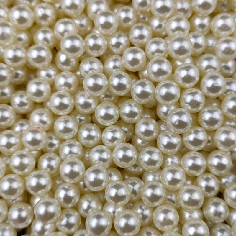 Wholesale 2 3 4 6 8 10 12 14mm White Color Pearl Without Hole Loose Pearls Beads Round Pearl Beads For Jewelry Making