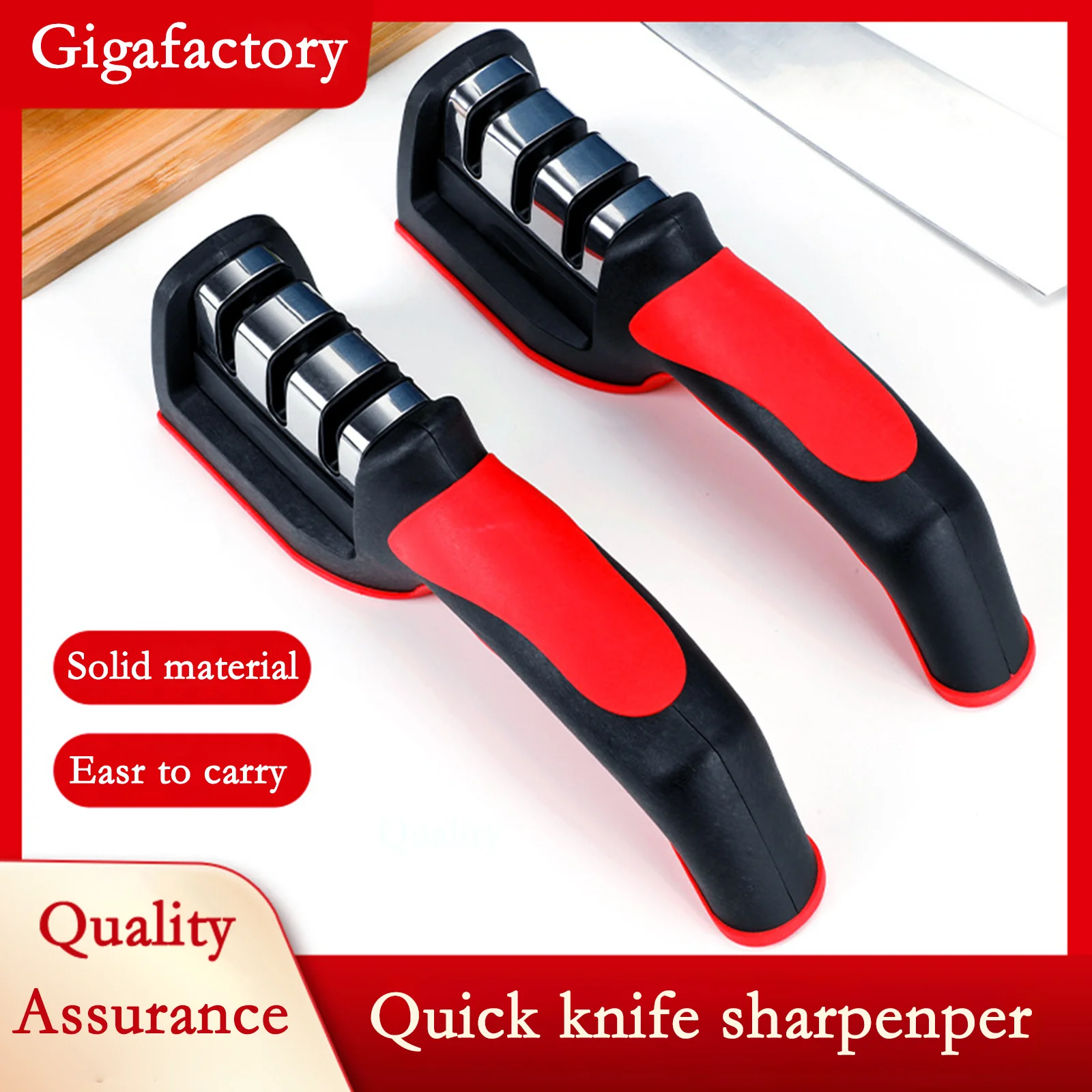 New 4 in 1 home knife sharpener Manual quick knife sharpener Kitchen tools