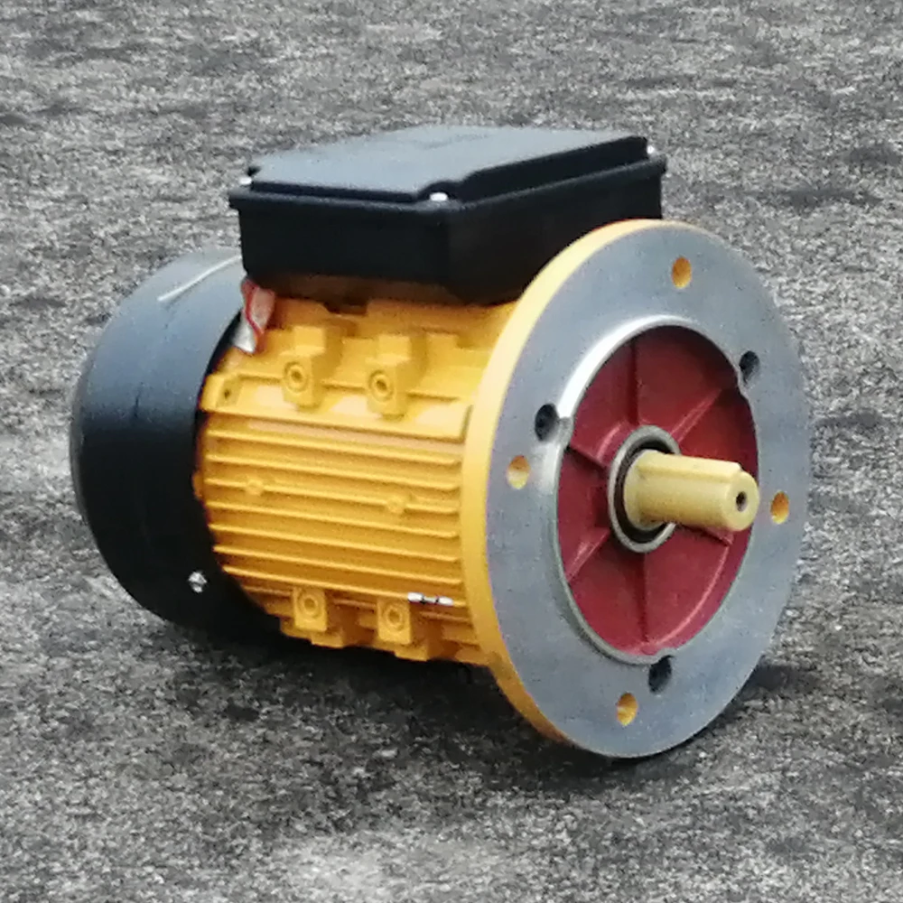 ML802-4 0.75kw 4-pole 1500rpm 1-phase 2-value Capacitor Aluminium Housing Copper Wire Asynchronous Induction ML Motor