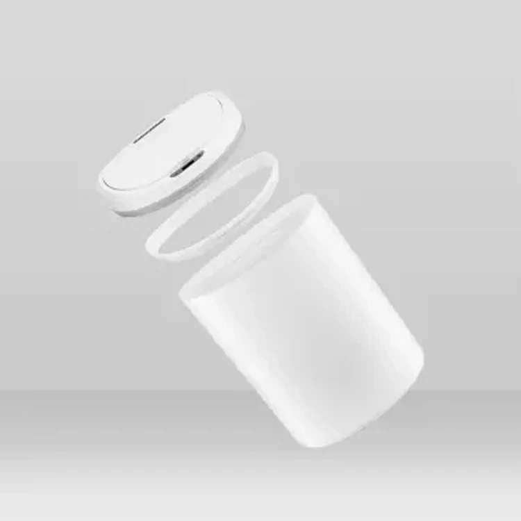 NINESTARS Waterproof Smart Induction Trash Can 10L Large Capacity Automatic Sensor Rubbish Bin